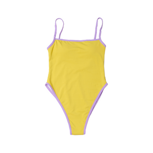 Sol Monokini <br> Lime/Lilac </br>