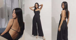 Roya Jumpsuit <br> Noire</br>